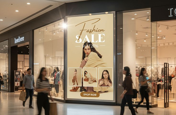 mall advertising